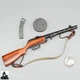 1:6 scale Alert Line WWII Soviet NKVD Officer PPSh-41 Machine Gun for 12" Figure