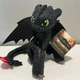 How To Train Your Dragon Toothless Spin Master Plush Textured Scale Black NEW