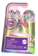 Polly Pocket DONUT mini car with Mini doll and Purple pet dog, Helmet, NEW