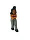 Homies Shop Toy Figure vinyl global lowrider Series 5 Happy Latina girl hair vtg