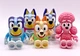 Bluey Bingo Coco Figures Dog Poodle Poseable 2.5" Action Figures Toy Lot 5 Moose