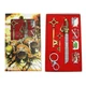Attack on Titan - Key, ODM, Emblem Necklace 7 Pcs. Set NEW Shingeki no Kyojin