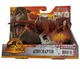 Mattel Jurassic World Dominion Extreme Damage Atrociraptor Dinosaur Action Fig.