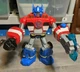 Transformers Optimus Prime 11" Action Figure, Rescue Bots, Hasbro, WORKS!
