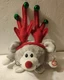 Dan Dee Plush Mouse Light Up Cheeks Musical Vintage Christmas Gray Jingle Bells