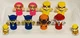 Nickelodeon Paw Patrol Finger Puppets Set of 10 Kids Bath Toys Cake Toppers Fun