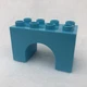 LEGO 11198 Medium Azure Duplo, Brick 2 x 4 x 2 Arch (x1)