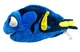 Finding Nemo Plush Sparkle Dory Tag 3181 Disney Store Stuffed Animal Toy 18"