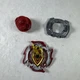 Beyblade B-105 Achilles Burst Auth Tomy Hasbro red silver gold
