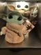 Disney Star Wars: The Mandalorian Yoda The Child 11&rdquo; and 9&rdquo; Action Figure set