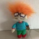 Vintage Rugrats Chuckie Plush 1997 Applause Small 7" Nickelodeon N6