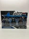 50TH ANNIVERSARY HASBRO G.I JOE COBRA VANISHING ACT HIT RUN ZARTAN TORPEDO 3PACK