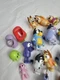 BLUEY & FRIENDS 28pc Lot Action Figures Moose Enterprises