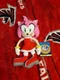 GE Animation Sonic The Hedgehog 9" Amy Rose in Red Dress Stuffed Plush