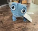 Disney FROZEN 2 BRUNI Fire Spirit Salamander Lizard 9" Blue Stuffed Animal Plush