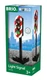 Brio 33743 Railroad Light Signal Blinking Colors Pushable Button 1 Piece 3+ NEW!
