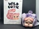 POP MART Crybaby Wild But Cutie Neon Cutie Purple Leopard Plush 100% Authentic