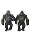 Lanard Kong Skull Island - 18" Poseable Kong with Figure Action Figure (2017)