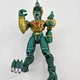 Power Rangers MMPR Dragon Ranger Green 6" Figure 2010 Disney Incomplete Toy