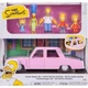 THE SIMPSONS Family Sedan Set with 2.5&rdquo; Figures Target Exclusive Jakks Pacific