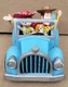 Toy story Jessie and Woody in a blue car Disney Pixar Disney Store exclusive  