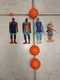SPACE JAM NEW LEGACY LOT LOLA BUNNY 2 LeBRON JAMES WET/FIRE ACTION FIGURES BBALL