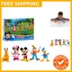 Official Disney Junior Mickey Mouse Figure Set - 5 Fun Characters for Play