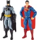 DC Comics Batman v Superman (2015) BATMAN & SUPERMAN 11" Mega Action Figures!