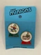 Universal Studios Minions Holiday Happiness Pin Set Snow Globe Christmas 2025