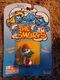 The Smurfs - Papa Smurf Figure On Card vtg 1995 IRWIN Potions Mini Peyo Schleich