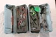 GI Joe Sigma 6 Snake Eyes & Stormshadow 2005 Weapons Locker Parts Lot Set Hasbro