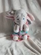 Disney Parks Babies 10 Inch Baby Dumbo Plush Toy With Blanket Stuffed Elephant