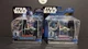 Star Wars Micro Galaxy LOT OF 2 - TIE FIGHTER (BATTLE DAMAGE) #0033 & TIE...