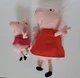 Peppa Pig Hug N' Oink Talking Plush Toy 13" 2003 And 8" 2003 Oinking Peppa