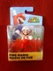 JAKKS Super Mario Bros 2.5" FIRE MARIO Mini Figure New, Factory Sealed!