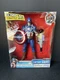 Hasbro Captain America Hero Power 10&ldquo; Action Figure W/ Lights Battle Sounds New