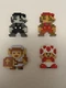 World Of Nintendo Figures Mario Zelda Toad Jakks Pacific 8bit Lot Of 4