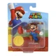 Nintendo Super Mario Bros. Action Figure Running Mario With Coin Jakks Pacific