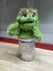 Sesame Street Oscar The Grouch In Trash Can Stuffed Plush 10" 2015 ~ GUND