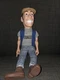 Vintage 1989 Kenner HEY VERN ERNEST Pull String Missing Talking Doll w/Stand