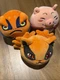 Kurama, Tonton, Gamakichi Naruto Zuru Anime Pop Plush Lot Of 3 Plush