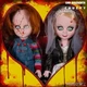 Tiffany & Chucky (LDD Living Dead Dolls, Mezco)
