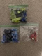 LEGO Ben 10, Marvel INCOMPLETE sets 8409 Spidermonkey, 8518 Jet Ray, 4530 Hulk