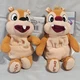 90&rsquo;s Disney Store Chip & Dale Mini Bean Bag Plush Toy Beanie Set- With Tags