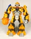 Transformer Bumble Bee 10" Power Bots Action Figure Talks/Lights/Spinning Weapon