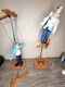 Nsync Justin Timberlake & Lance Bass Marionett Figure Doll, Living Toys 2000