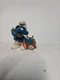 Vintage 1980 Schleich  2.0062 Telephone Smurf PVC Figure