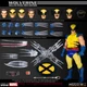 Mezco Toyz  X-Men Wolverine Deluxe Steel Box Edition 8 Heads 1/12 Figure INSTOCK