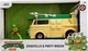 Jada 1/24 Scale Teenage Mutant Ninja Turtles Donatello & Party Wagon 34529 New