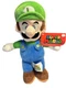 Nintendo Super Mario - Luigi 12" Plush Stuffed Doll, New With Tags,